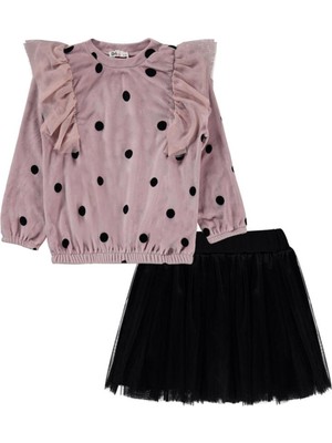 Civil Girls Kuromi 2-5 Yaş Pijama Takımı - Pembe