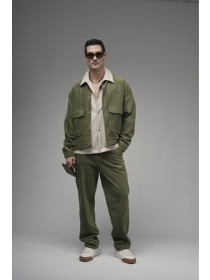 Kadife Pantolon Ceket Alt Üst Takım