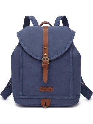 Kanvas Kumaş Kadın Sırt Çantası Smart Bags 1335