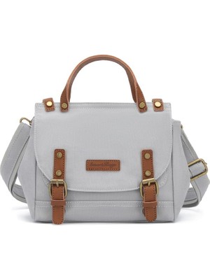 Kanvas Kumaş Kadın Çantası Elden Tutmalı Smart Bags 1327