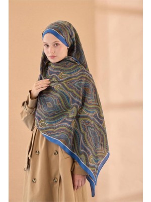 Silk Home Organic Şal %55 Floş %45 Viskon