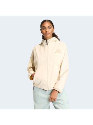 Adidas Z.n.e. Kadın Krem Ceket (KD8473)