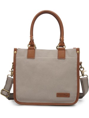 Kanvas Kumaş Kadın Çantası Elden Tutmalı Smart Bags 1333