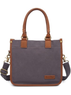 Kanvas Kumaş Kadın Çantası Elden Tutmalı Smart Bags 1333