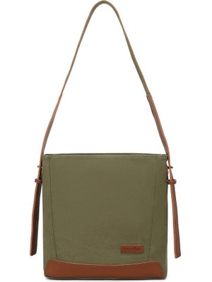 Kanvas Kumaş Kadın Omuz Çantası Smart Bags 1331