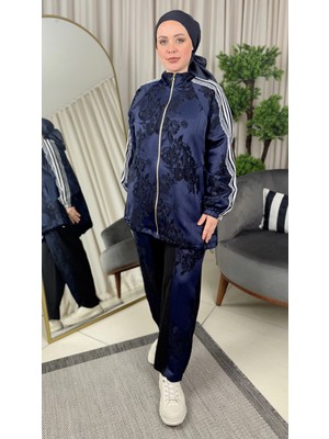 Ghisa Dantel Detaylı Kadın Lacivert Takım 26KGSTKM3271