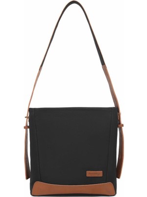 Kanvas Kumaş Kadın Omuz Çantası Smart Bags 1331