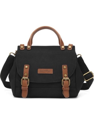 Kanvas Kumaş Kadın Çantası Elden Tutmalı Smart Bags 1327