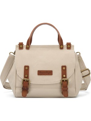 Kanvas Kumaş Kadın Çantası Elden Tutmalı Smart Bags 1327