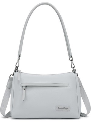 Smart Bags Twill Dimi Kumaş Kadın Omuz Çantası 3325