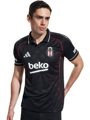 adidas Beşiktaş Jk 25-26 Üçüncü Erkek Siyah Futbol Forması.-