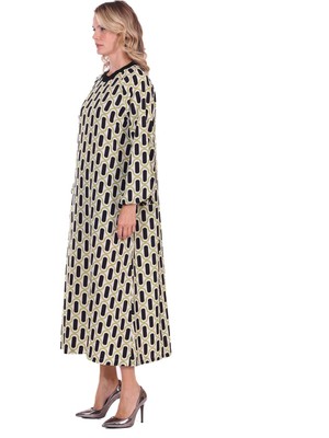 Invee Balon Kollu Elbise Yeşil