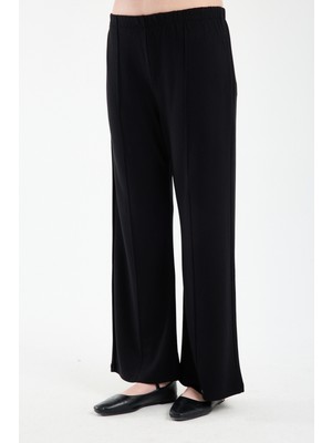 Invee Pamuk Pantolon Siyah