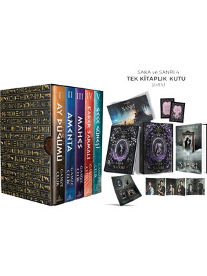 Ephesus Yayınları Piramit Serisi 5 Kitaplık Kutu Ciltli ve Saka ve Sanrı 4 Özel Seri Kutulu Ciltli