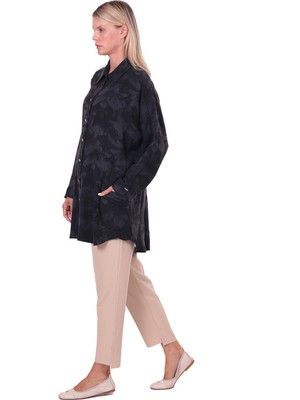 Invee Rozaliya Gömlek Siyah
