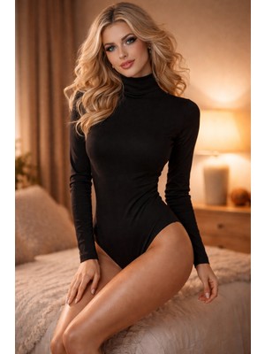 Miorre Uzun Kol Çıtçıtlı Yarım Balıkçı Body