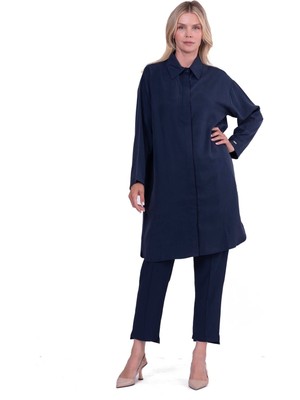 Invee Safari Tensi Gömlek Lacivert