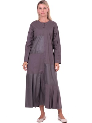 Invee Patch Elbise Antrasit