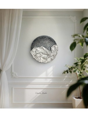 Linetta Studio Yuvarlak Kabartma Tablo