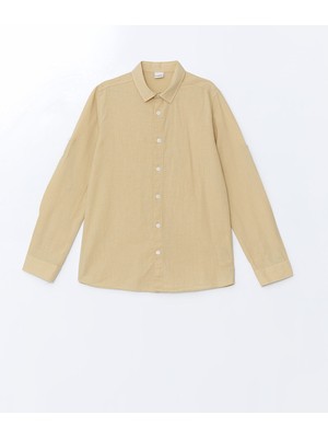 Lc Waikiki Yeni Sezon Basic Uzun Kollu Erkek Çocuk Gömlek