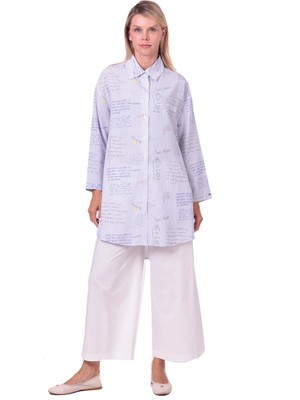 Invee Hilal Gömlek Mavi