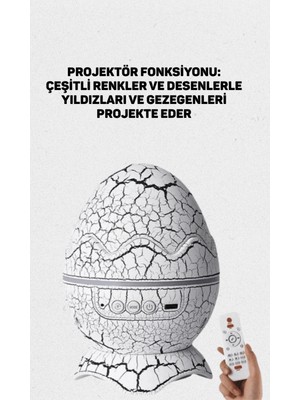 Astraltech Ayarlanabilir Parlaklık ve Sis Efektli Atmosfer Lambası