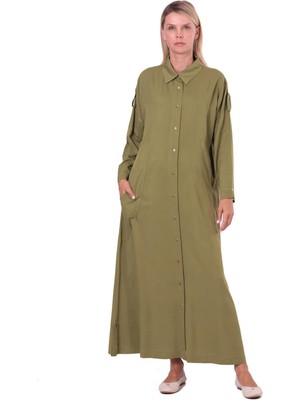 Invee Savana Uzun Kap Yağyeşili