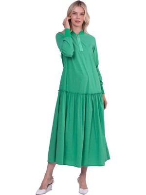 Invee Büzgülü Elbise Beneton