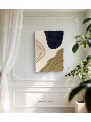 Linetta Studio Dekoratif El Yapımı Tablo