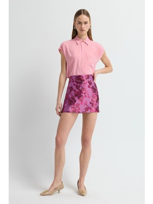 Adl Jakar Mini Etek Fuşya 12746417001