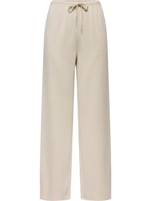 Only Kadın Belden Bağlamalı Bej Pantolon - 15369156