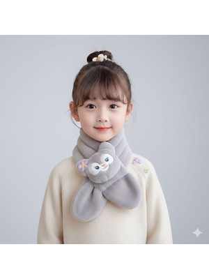 Linabell Sevimli Tilki Lina Bell Tüylü Peluş Atkı Boyunluk Genç Kız Çocuk Bebek Hediyelik