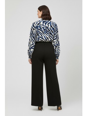 Myline Desenli Bol Kesim Bluz