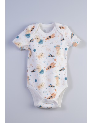 Bondberro Yenidoğan ve Bebek Zarf Yaka Zıbın % 100 Pamuklu