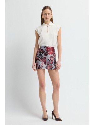 Adl Jakar Mini Etek Kırmızı 12746417001