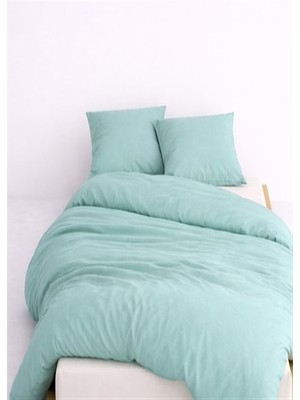 More Home  Çift Kişilik Yorgan Kılıfı + Yastık Kılıfı Yeşil