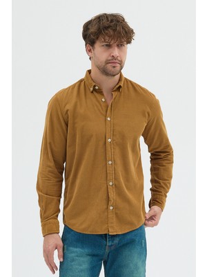 Cosplay Büyük Beden Parça Boya Likralı Kadife U.k. Gömlek