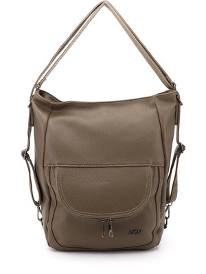 Gönderi(r) Kadın Vizon Uzun Askılı Omuz ve Sırt Çantası