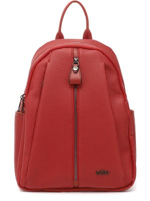 GÖNDERİ Kadın Kırmızı  El ve Sırt Çantası