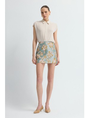 Adl Jakar Mini Etek Yeşil 12746417001