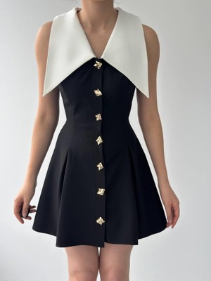 Etiler Collection Ness Düğmeli Elbise