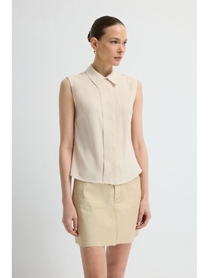 Adl Kolsuz Gömlek Butter 13045030002