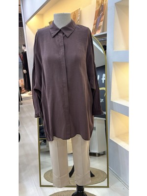 Nuss 3001 Gömlek - Kahve