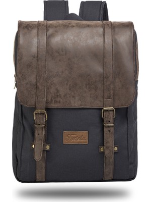 Fudela Nyp Lacivert Sırt Çantası Tekli Bölmeli 15 L Kapasite ile Günlük Kullanım İçin Şık Tasarım