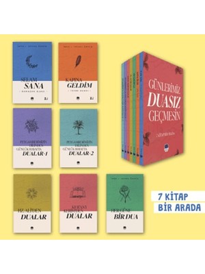 Renklime Günlerimiz Duasız Geçmesin Seti (7 Kitap)