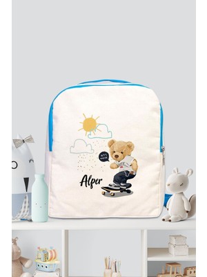 Lilabio Isme Özel 0-7 Yaş Erkek Çocuk Sırt Çantası Anaokulu Kreş Çantası