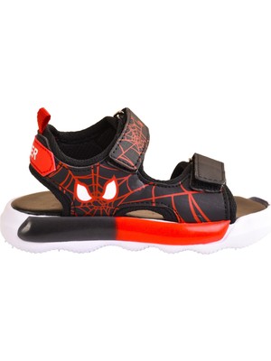 Erkek Çocuk Işıklı Örümcek Adam Spider Sandalet