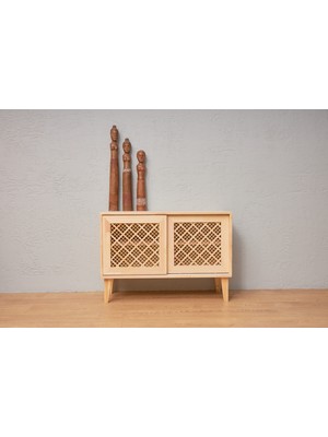 FURU Enhet | Çam Tv Ünitesi Doğal Ahşap