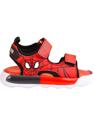 Erkek Çocuk Işıklı Örümcek Adam Spider Sandalet