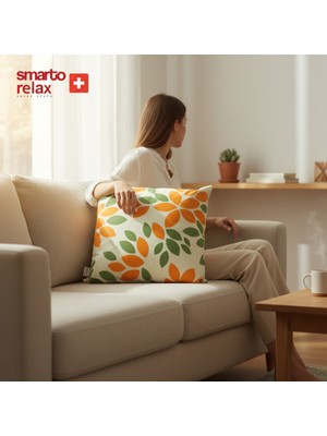 Smarto Relax Içi Dolgulu Kırlent 45X45 cm Kare – Salon & Berjer Kırlenti
